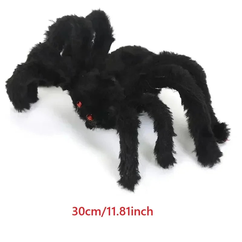 Giant Halloween Plush Spider Decoration