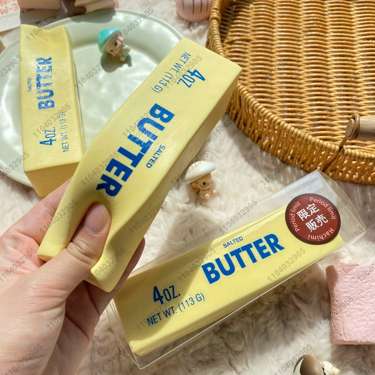 Butter Squishy Toy