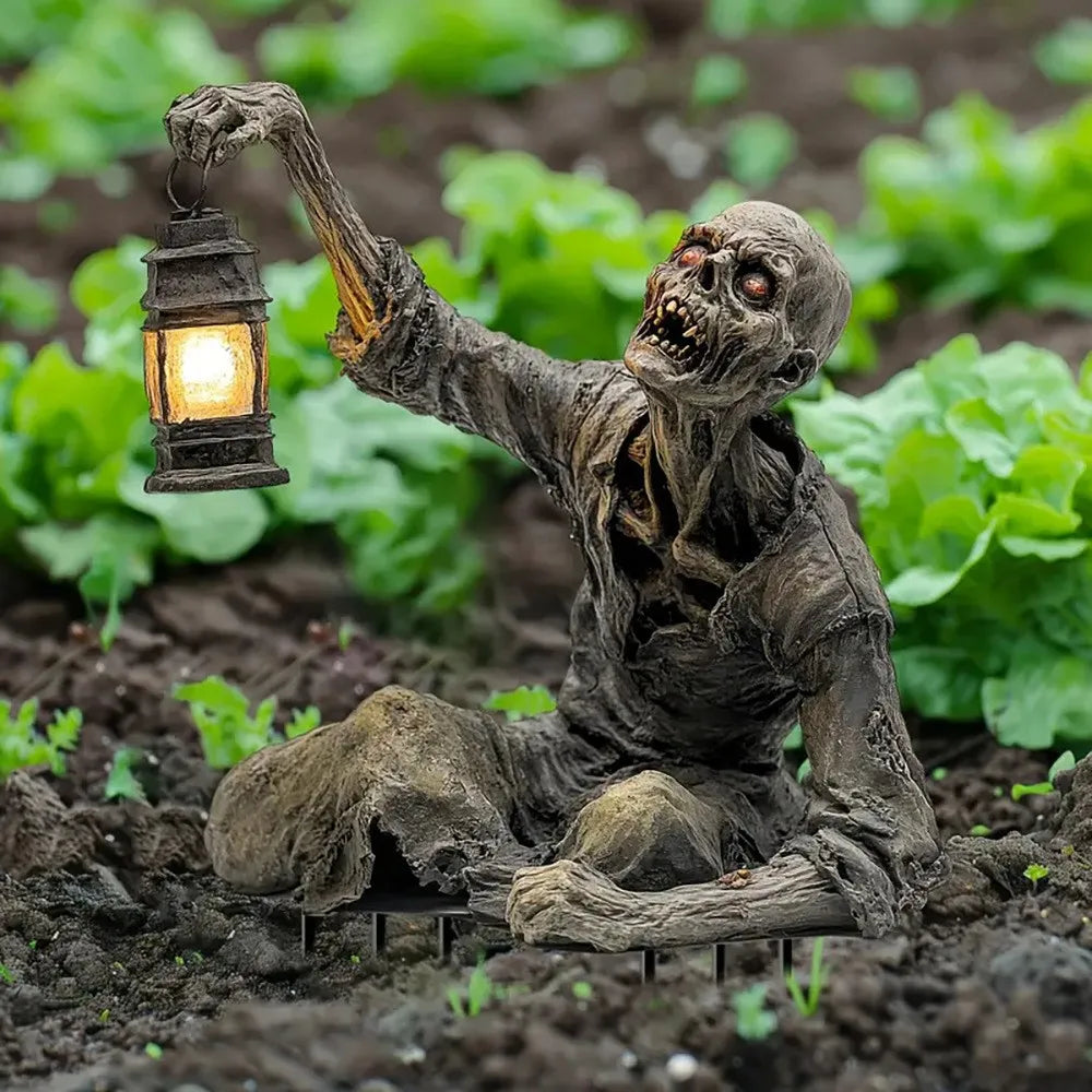 Halloween Zombie Garden Stake Ornament