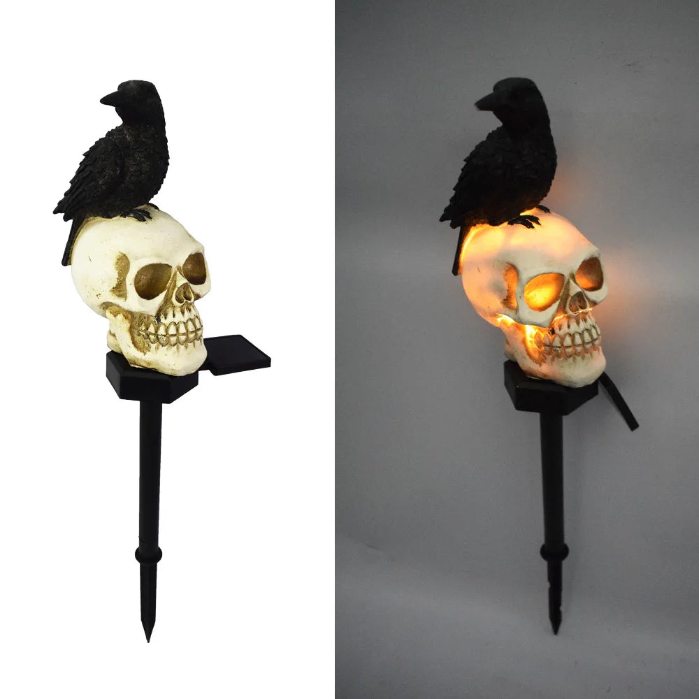 Halloween Skull Lantern Outdoor Decoration