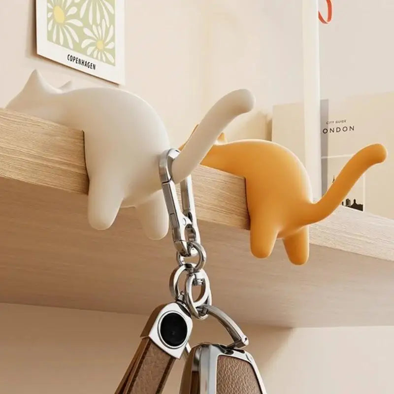 Cat Bag Holder Desk Ornament