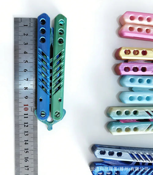 3D Printed Butterfly Knife Fidget