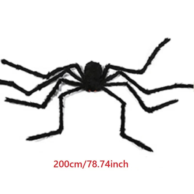Giant Halloween Plush Spider Decoration