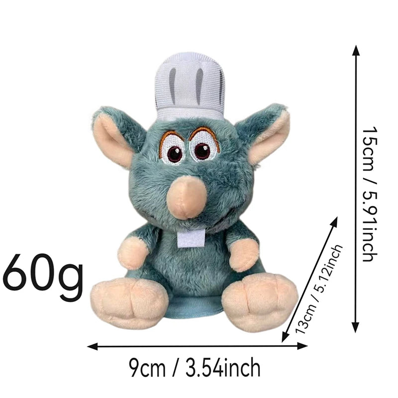Magnetic Ratatouille Shoulder Plush