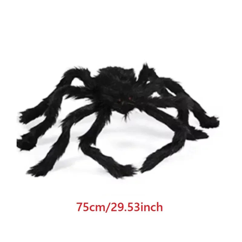 Giant Halloween Plush Spider Decoration