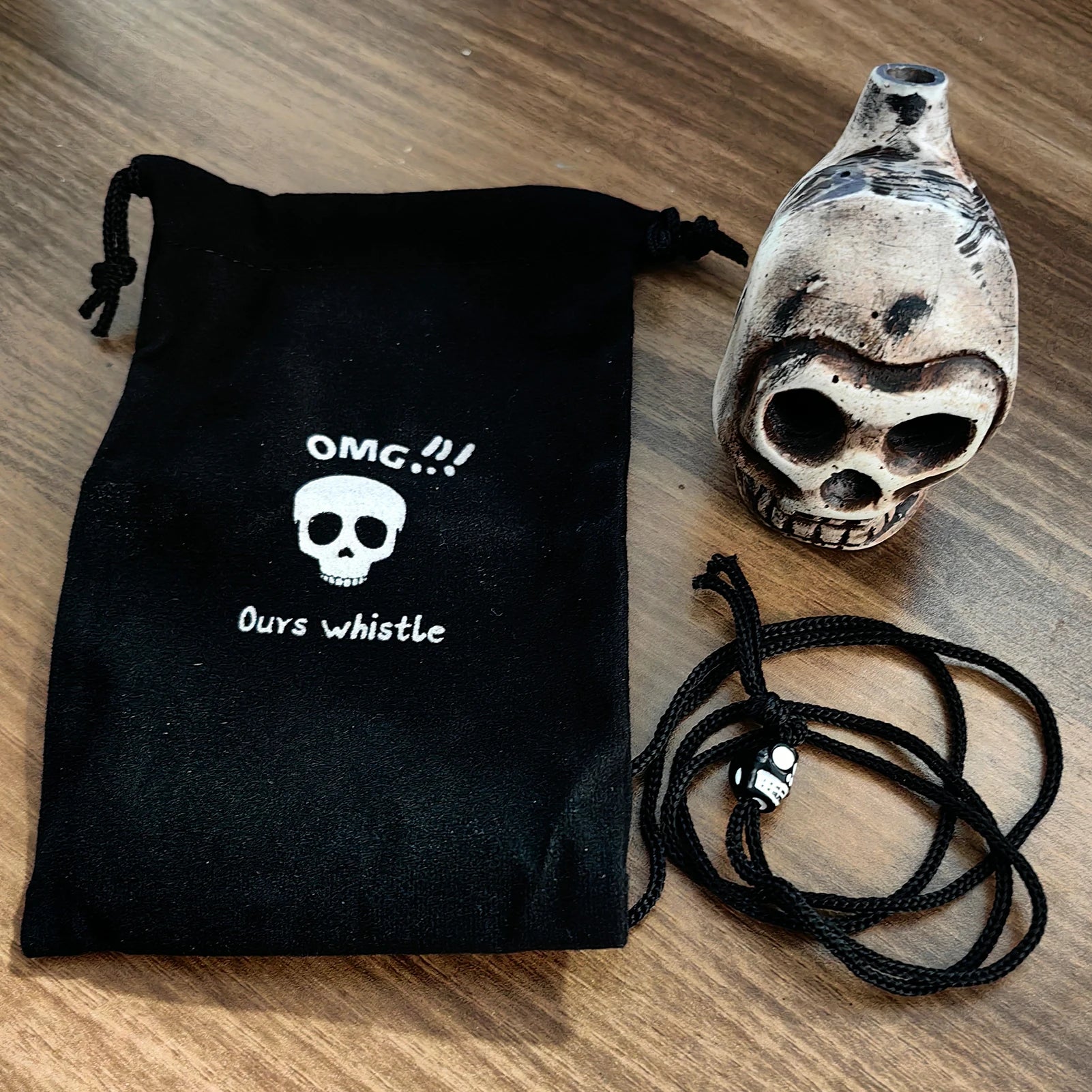 Aztec Skull Scream Whistle