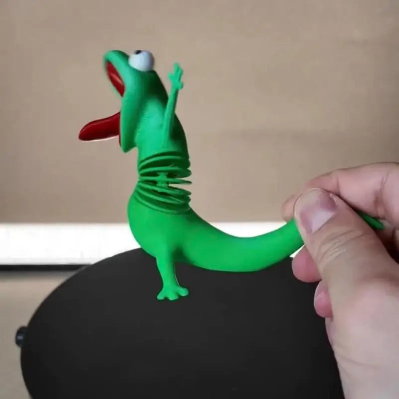 3D Printed Lizard Statue