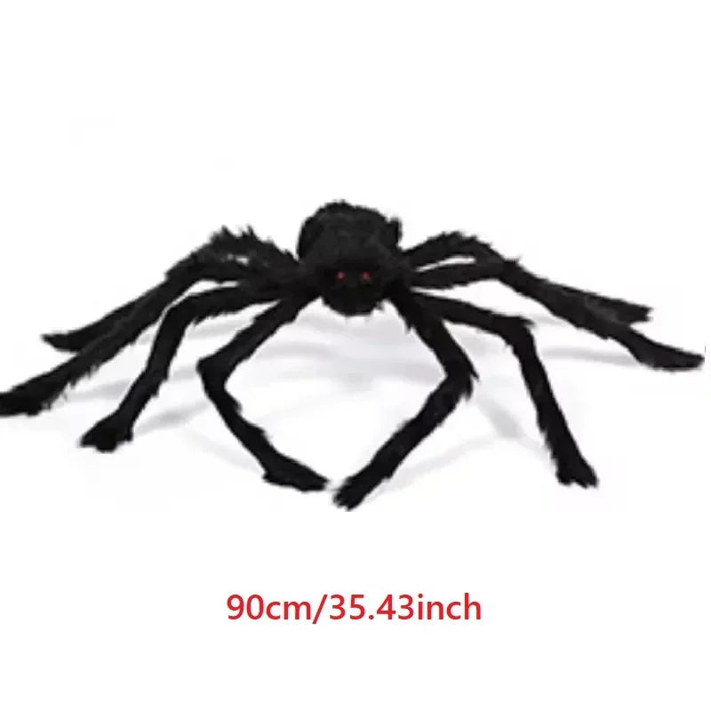 Giant Halloween Plush Spider Decoration