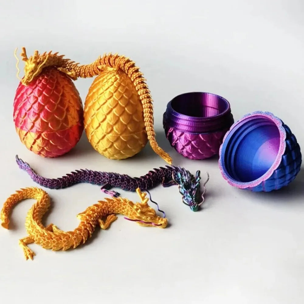 3D Printed Dragon Egg