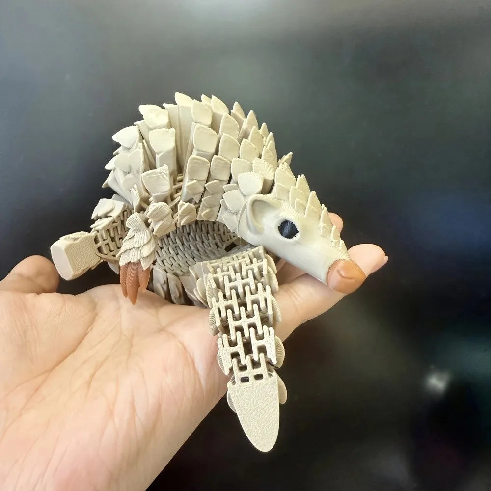 3D Printed Armadillo Statue