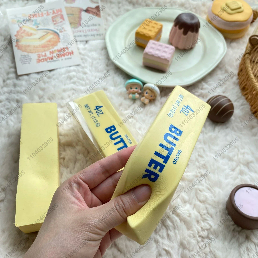 Butter Squishy Toy