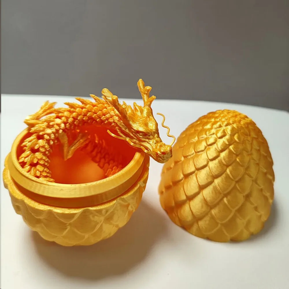 3D Printed Dragon Egg
