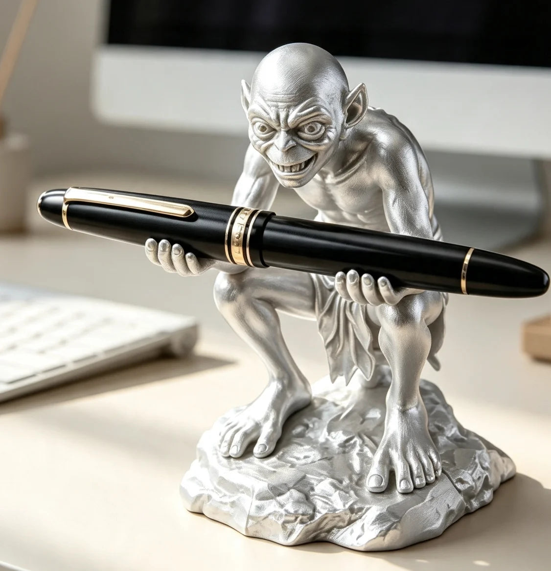 Gollum Pen Holder Desk Ornament