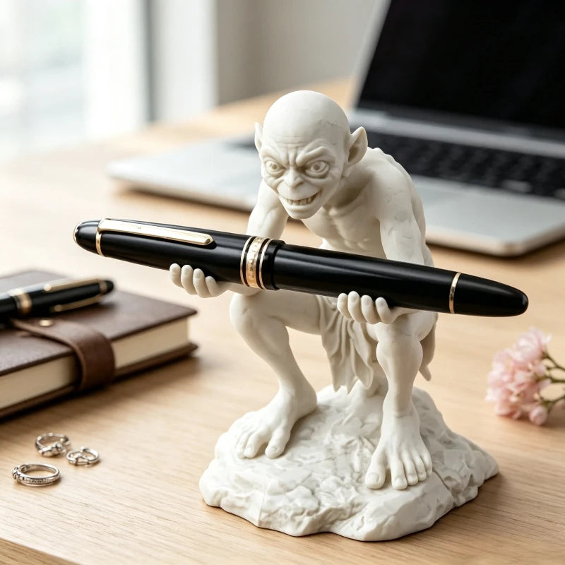 Gollum Pen Holder Desk Ornament