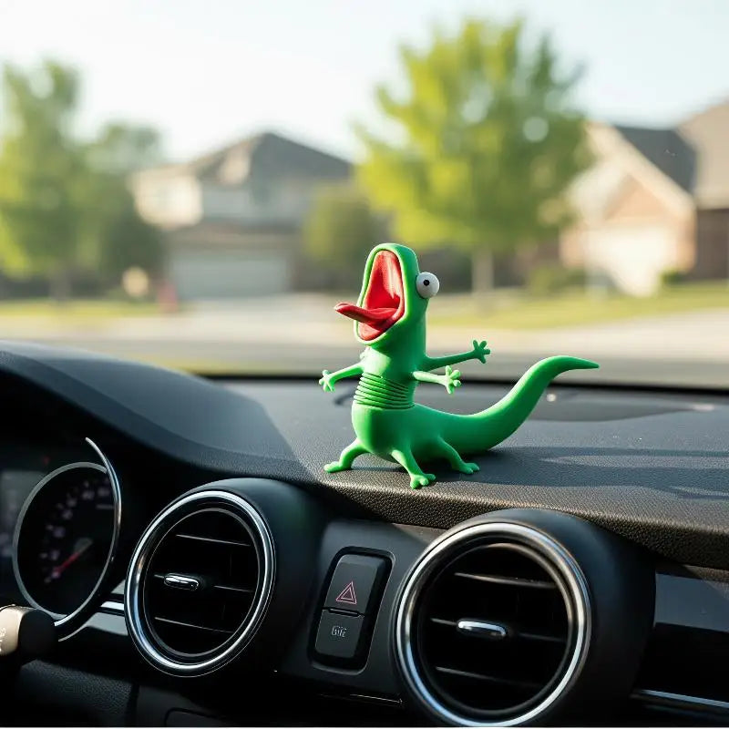 3D Printed Lizard Statue