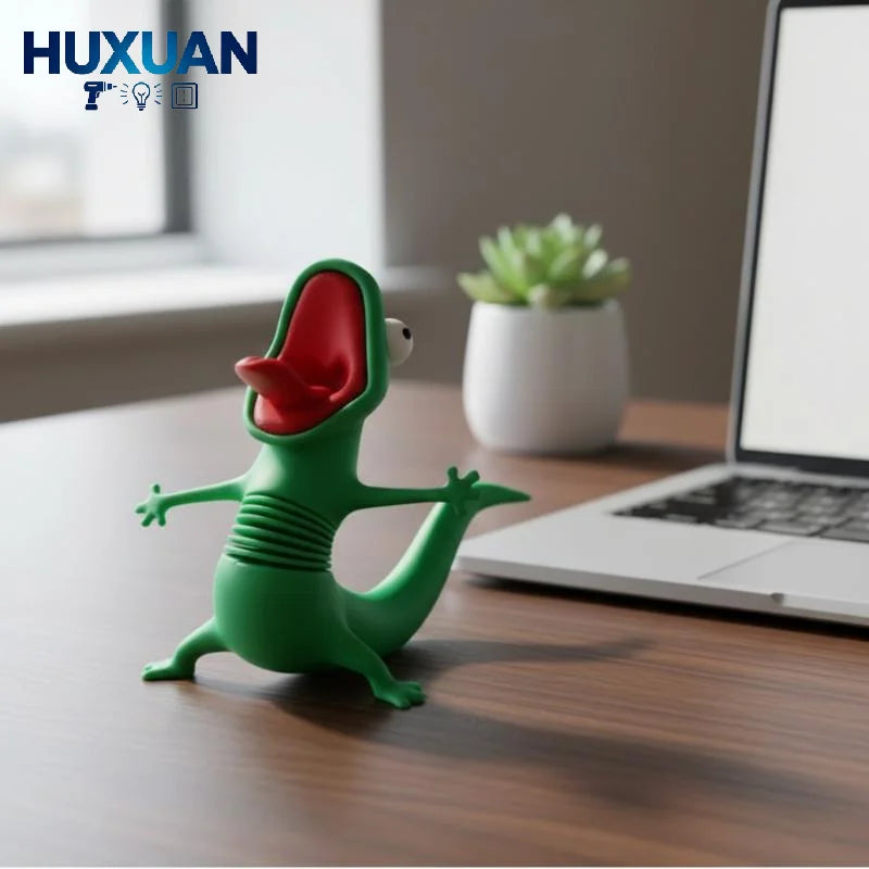3D Printed Lizard Statue