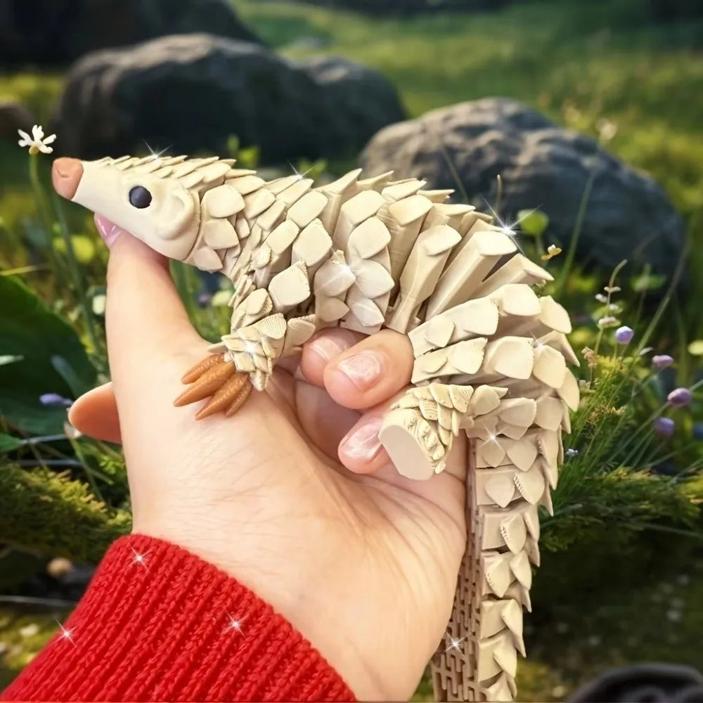 3D Printed Armadillo Statue