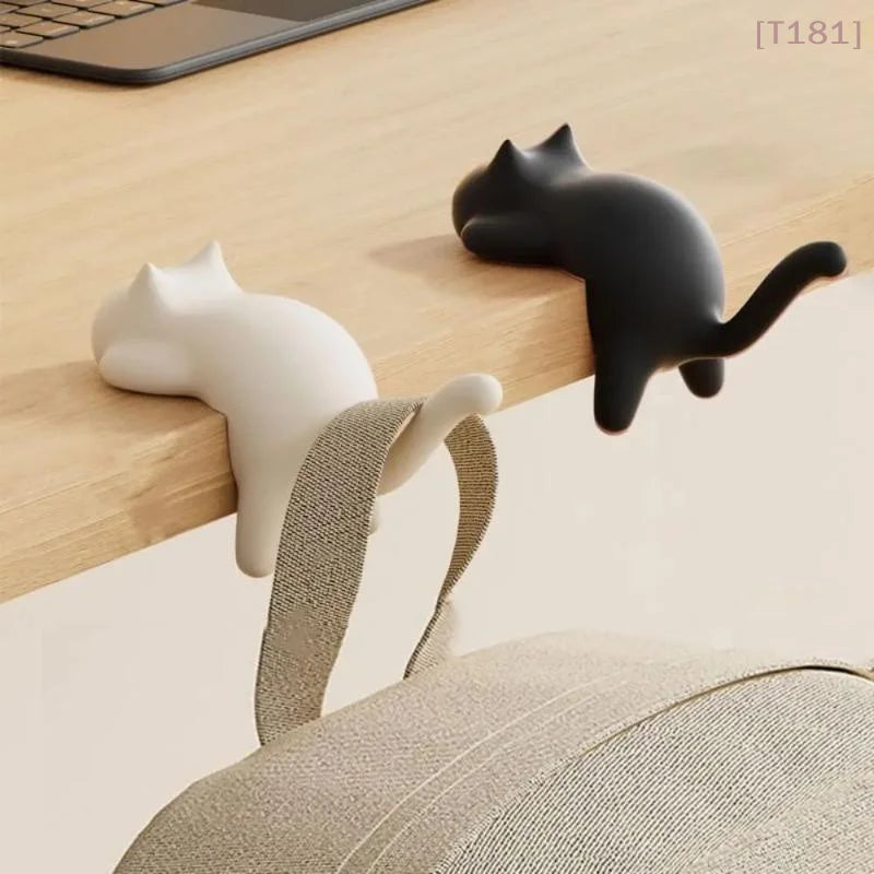Cat Bag Holder Desk Ornament