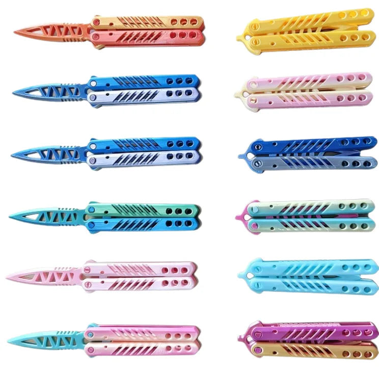 3D Printed Butterfly Knife Fidget